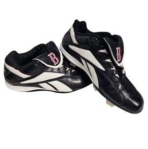 Reebok Boston Red Sox Athletic Shoes Men 5 Black White MLB